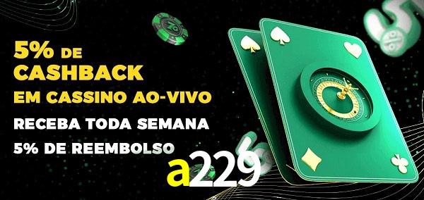 Promoções do cassino ao Vivo a229