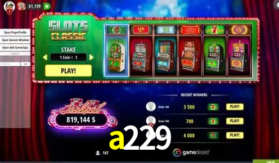 Descubra o Mundo do Cassino Online com a229